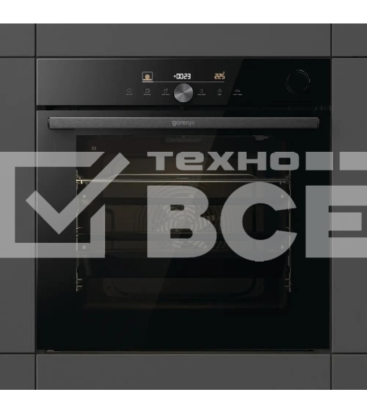 Духовой шкаф Электрический Gorenje BSA6747DGWI черный