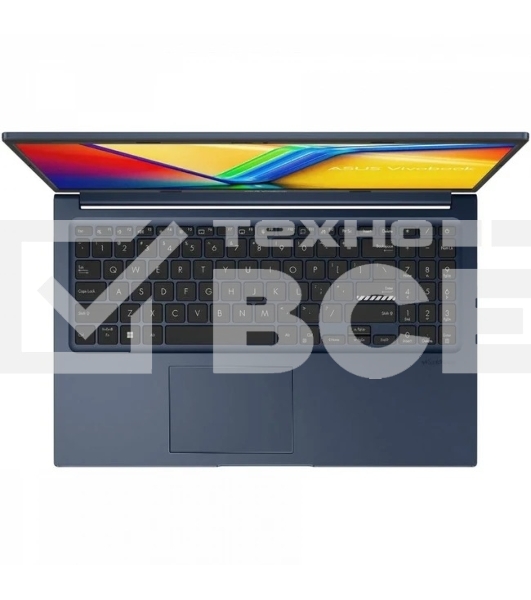 Ноутбук Asus Vivobook 15 X1504VA-BQ4055/15.6'/IPS/Intel Core 5 120U/16Gb/512Gb SSD/Intel Iris Xe Graphics/No OS/синий/1.7kg