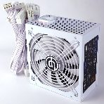 Блок питания Ginzzu MC800 14CM 80+Bronze Белый, фото 1