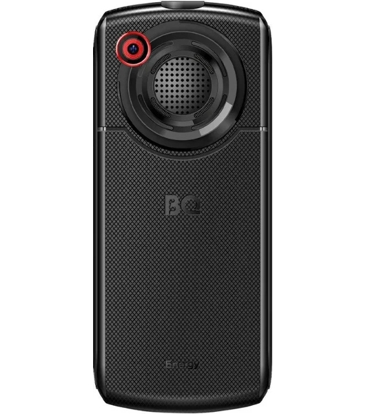 Мобильный телефон BQ 2452 Energy черный/красный