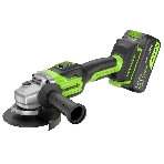Углошлифовальная машина Greenworks GD24AG 754Вт 10500об/мин рез.шпин.:M14 d=125мм (3200207CUB), фото 1