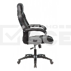 Кресло игровое Бюрократ VIKING 2 AERO BLACK EDITION черный, искусственная кожа, фото3