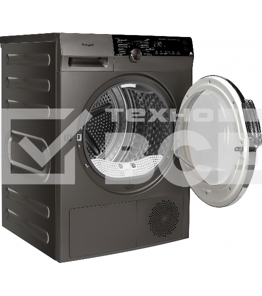 Сушильная машина Weissgauff WD 599 DC Inverter Heat Pump Silver кл.энер.:A+++ макс.загр.:9кг серебристый