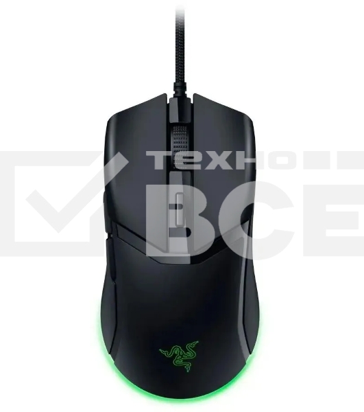 Мышь проводная Razer Cobra черный, 8500 dpi, USB, кнопки - 6