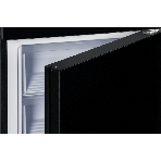 Холодильник Nordfrost RFC 390D NFGB черное матовое стекло двухкамерный 240/95л морозилка снизу, фото13