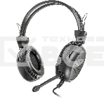 Наушники A4Tech HS-30, Black {Гарнитура, накладные, 20-20000Гц,32 Ом, 102дБ, микр фиксирован, кабель 2м, 2 x mini jack 3.5 mm}, фото7