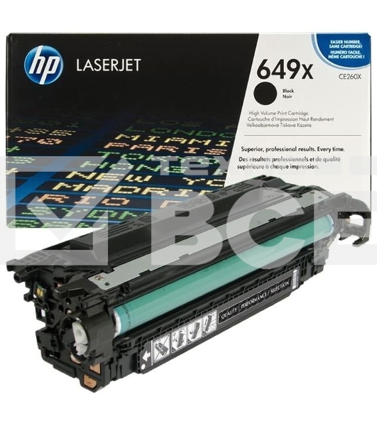Картридж лазерный HP CE260X черный для CLJ CP4525 17000стр.