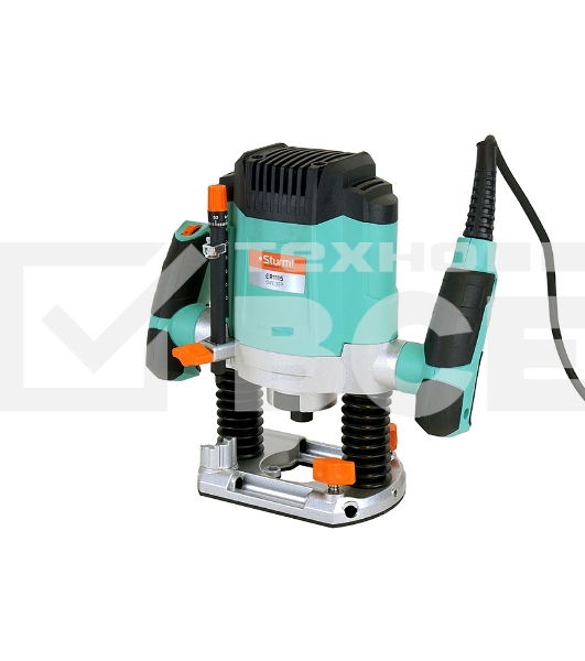 Фрезер Sturm! ER1115 1500 Вт, 16000-30000 об/мин, цанга 6 мм, 8 мм ЛИТАЯ ОПОРА (АЛЮМИНИЙ).