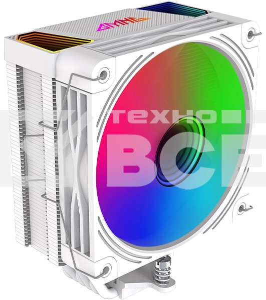 Кулер GMNG GG-CPC220-ARGB2 ARGB белый 120мм алюминий+медь 1600rpm 26db 4-pin 220W 154мм