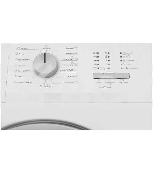 Стиральная машина Beko WRS 54P1 BSW белый, загрузка фронтальная 5 кг, 800 об/мин, класс: A-10%