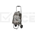 Тележка с сумкой Рыжий кот D203 ХАКИ, до 25кг, фото4