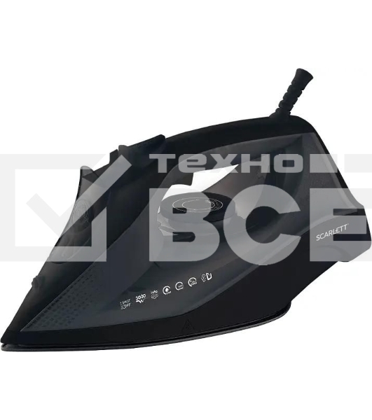 Утюг Scarlett SC-SI30K67 3000 Вт черный