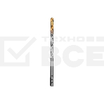 Сверло спиральное по металлу Denzel 8,5 х 165 мм, Р6М5, Golden Tip, удлиненное, фото6