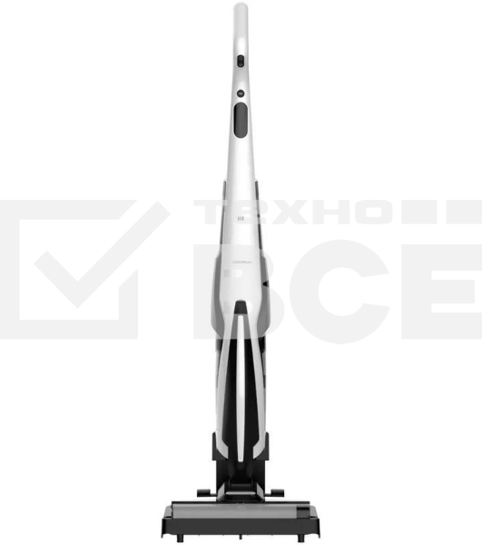 Пылесос вертикальный Deerma VXPD141 черный/белый, питание от аккумулятора, 253 Вт, уборка влажная/сухая, пылесборник 0.55 л