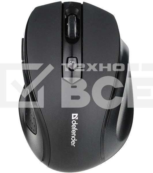 Комплект клавиатура+мышь Defender Berkeley C-925 беспроводной, USB, 1600 DPI, чёрный