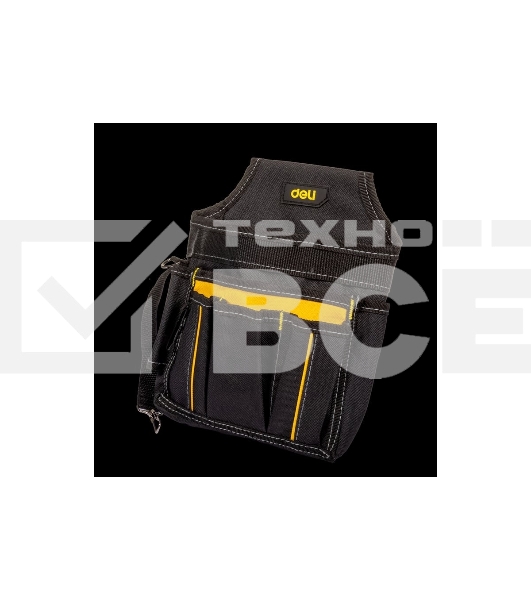 Поясная сумка монтажника Deli DLP08