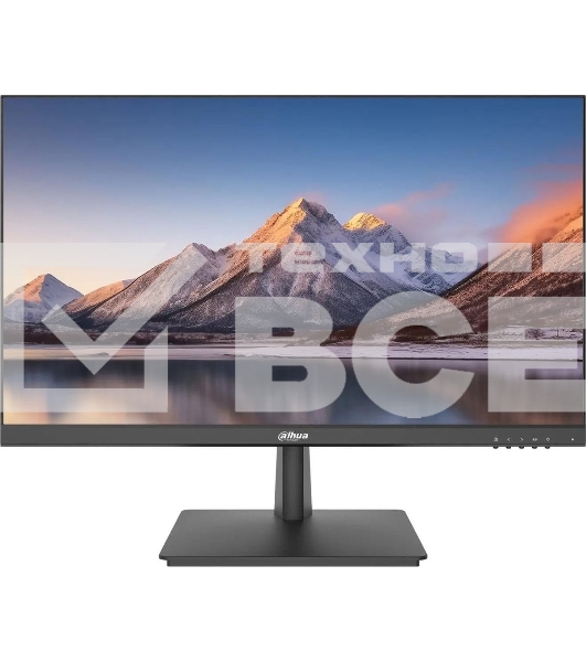 Монитор 24' Dahua DHI-LM24-L200N VA 1920x1080, 75 Гц, 5 мс, 16:9, 200 кд/м², 1xHDMI, 1xVGA, VESA 100x100 мм, черный