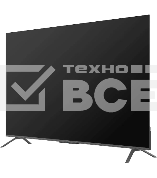 Телевизор Skyworth 65' 65Q66H черный/серебристый QLED 4K UHD 120Hz Smart TV Google TV 2GB/16GB