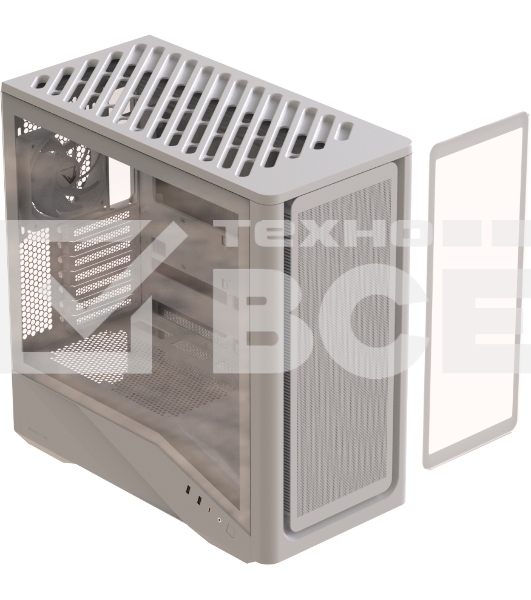 Компьютерный корпус Formula V Line Air Power G9 DUO PA White, ATX, TYPE-C*1, USB3.0*2, MESH/GLASS FRONT PANEL, FRONT 3x PERFORMANCE ARGB, REAR 1x PERFORMANCE ARGB