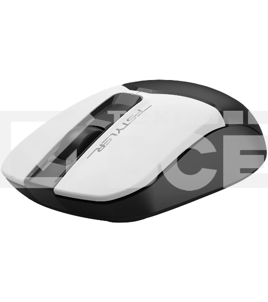 Мышь беспроводная A4Tech Fstyler FG12 белый/черный, 1200 dpi, радиоканал, USB, кнопки - 3
