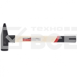 Молоток слесарный Matrix 800 г, квадратный боек, деревянная рукоятка