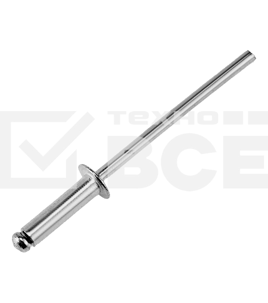 Заклепки алюминиевые Denzel, 1/8'-1/2', 3 х 12 мм, 50 шт.