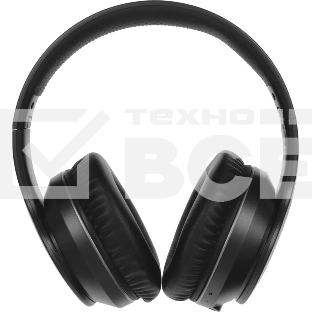 Беспроводные/проводные наушники Digma BT-19 ANC черный, накладные, Bluetooth + проводной, активное шумоподавление, складная конструкция, до 15 ч