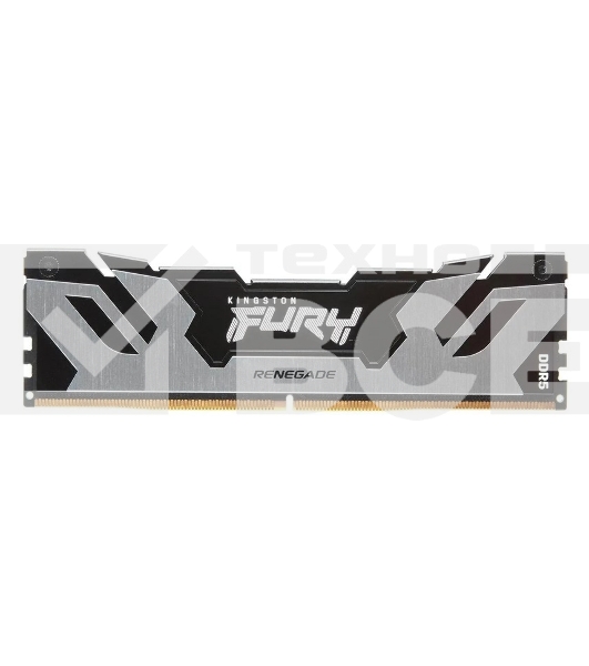 Оперативная память Kingston Fury Renegade, DDR5, 16GB (1x16GB), 8000MHz, CL38, с радиаторами, серебристый/черный