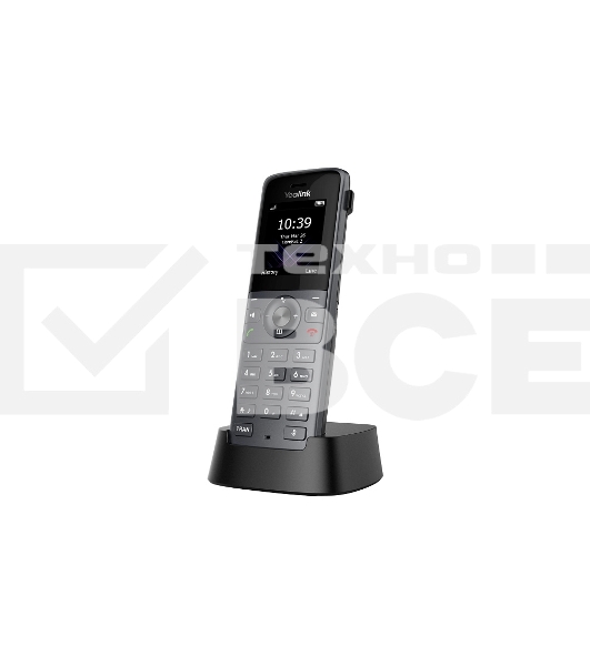 Телефон DECT-трубка Yealink W74H черный