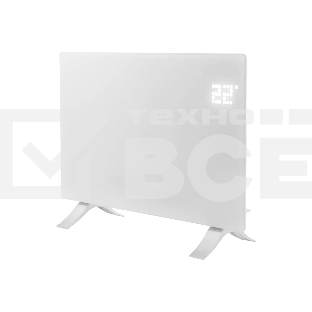 Конвектор Denzel OptiPrime-1500 белый, 1500 Вт, 20 м2, термостат, дисплей, WiFi