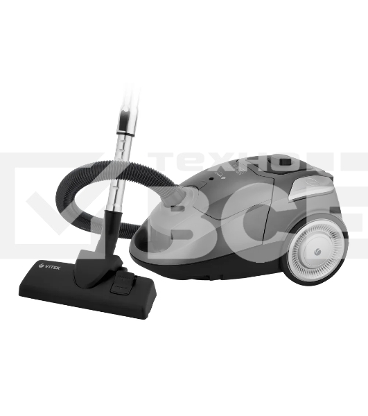 Пылесос Vitek VT-1828 (MC) серый/черный, 300/1600 Вт, уборка сухая, пылесборник мешок 3 л