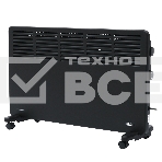 Конвектор Oasis KM-20B черный, 2000 Вт, 25 м2, термостат, фото 1