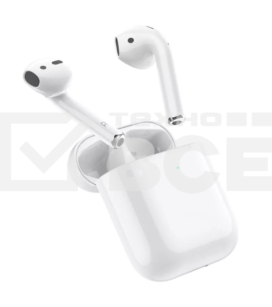 Наушники вкладыши Hoco EW41 белый беспроводные bluetooth в ушной раковине