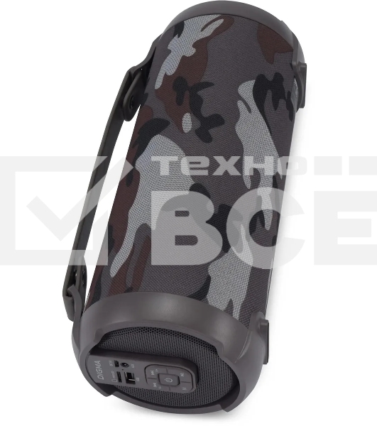 Колонка портативная Digma D-PS1520 камуфляж 16 Вт 1.0 BT 10м 1500mAh