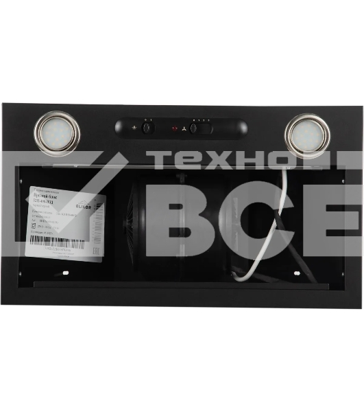 Вытяжка Elikor VREZNOJ BLOK 52P-400-P3D BLACK