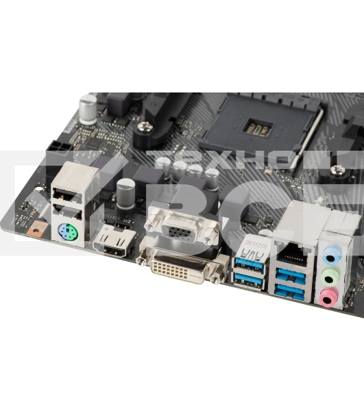 Материнская плата ASRock A520M-HDV, AM4, AMD A520, 2xDDR4, 4xSATA, 1xM.2, 1xPCIe 3.0 x16, 1xPCIe 3.0 x1, 1xDVI-D, 1xHDMI, 1xVGA, 1x 1Gb LAN, 3x3.5 мм, 7.1, mATX