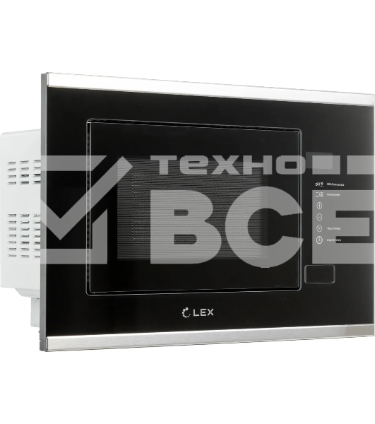 Микроволновая печь встраиваемая LEX Bimo 20.01 INOX нержавеющая сталь, 20 л, 700 Вт, переключатели - сенсор