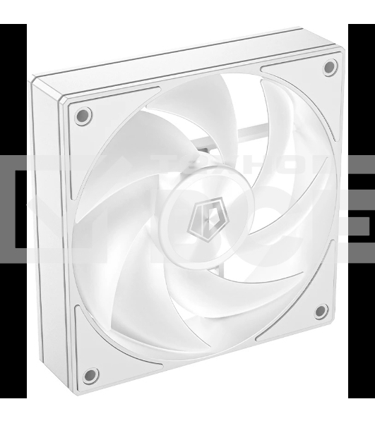 Вентилятор для корпуса ID-COOLING AF-1230-W белый, 120 мм, 2000 об/мин, 31.1 дБ, 4 pin