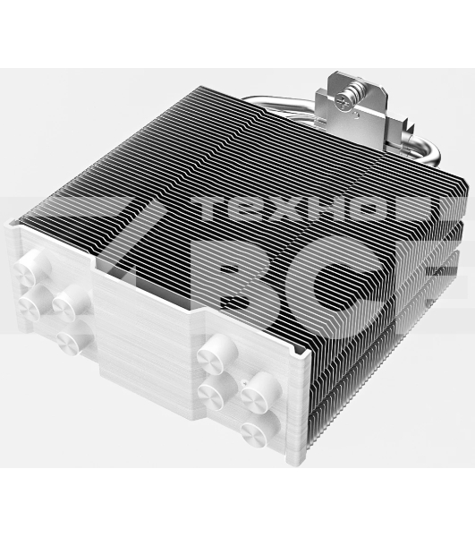 Кулер для процессора ID-COOLING SE-214-XT ZF белый 120мм алюминий+медь 1600rpm 28.5db 4-pin 180W 150мм