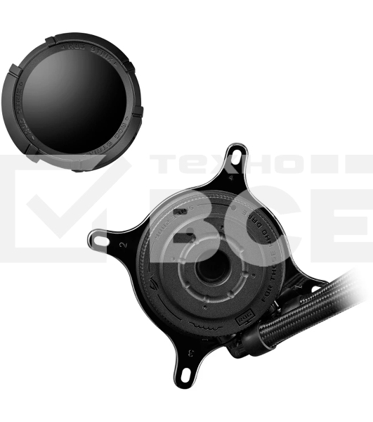 Жидкостная система охлаждения ASUS ROG STRIX LC III 360 ARGb LCD 90RC00W1-M0UAY0 черный 120мм алюминий+медь 2200rpm 36db 4-pin