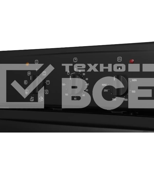 Духовой шкаф электрический Gefest 602-01 А (чёрный), встраиваемый