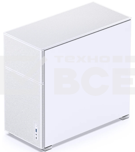 Компьютерный корпус без блока питания Case JONSBO D41 MESH, Midi-Tower, TG, no fan, 1xUSB-A 3.2 + 1xUSB-C 3.2, ATX, mATX белый