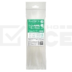 Стяжка кабельная SE IMT30036W 300х3.6 белый (уп. 100 шт), фото 1