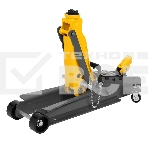 Домкрат гидравлический подкатной с фиксатором Denzel 2,5 т,85-385 мм, в пласт. кейсе, фото9