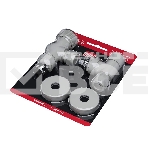 Набор термостатический осевой Royal Thermo Design Pro 15мм М30х1,5 (белый), фото5