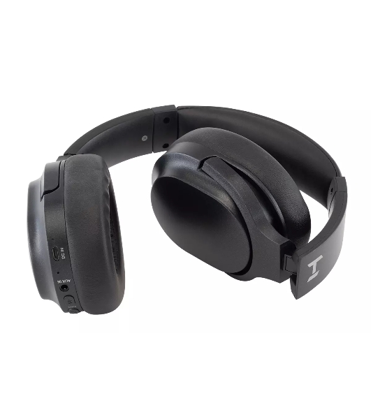 Беспроводные/проводные наушники Harper HB-712 черный, накладные, Bluetooth + проводной, активное шумоподавление, до 24 ч