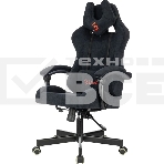 Кресло A4Tech Bloody GC-560 черный, ткань, 150 кг, подголовник, регулируемые подлокотники, механизм качания, фото3