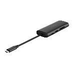 Разветвитель USB-C A4Tech DST-80C 2порт. серый, фото6