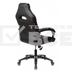 Кресло игровое Бюрократ VIKING 2 AERO BLACK EDITION черный, искусственная кожа, фото4