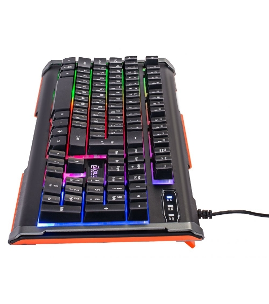 Клавиатура Oklick 710G черный/серый USB Multimedia